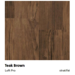 Stratifié Loft Pro Teak Brown