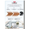 Fenêtre PVC Soufflet standard