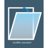 Fenêtre PVC Soufflet standard