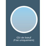 Fenêtre PVC Œil de Bœuf