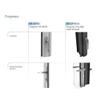 Fenêtre Alu 2 vantaux et 2 fixes vitrés