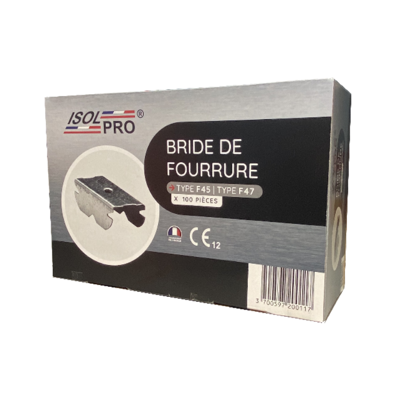 Bride pour fourrure (Boîte de 100 Unités)