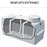 Fosse toutes eaux EUROFOS 3000L