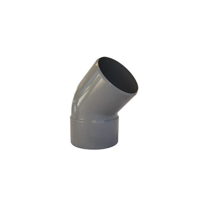 Coude mâle femelle Degré 45° Ø80 Coude mâle femelle Degré 45° Ø80