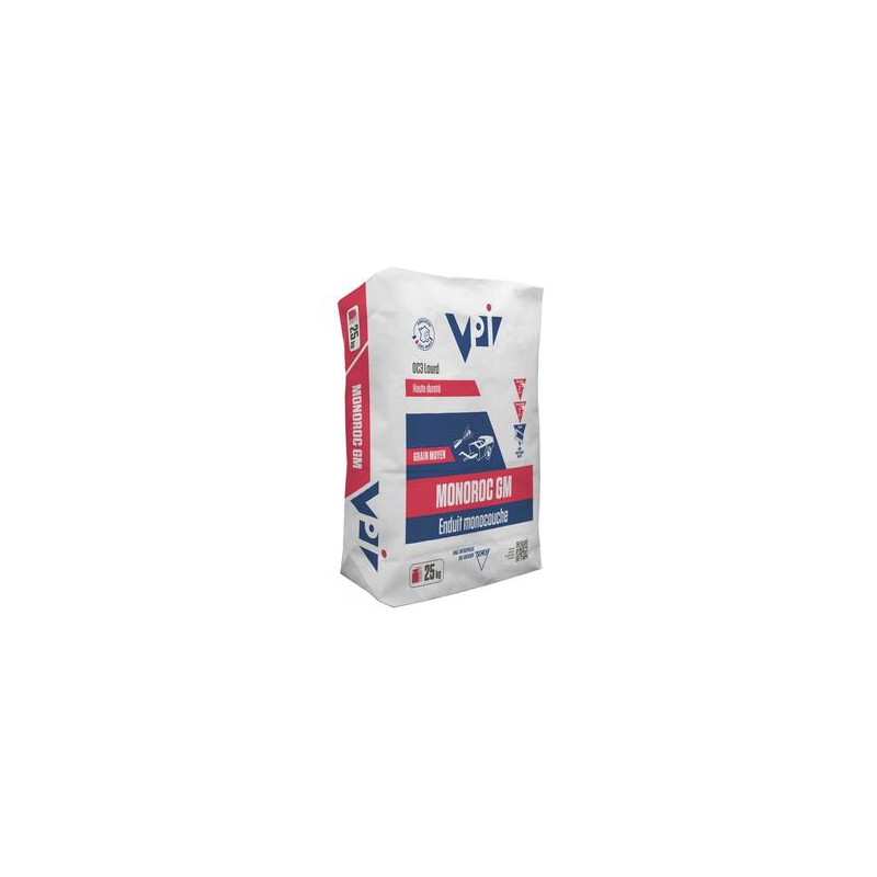 Enduit tous coloris MONOROC GM 25Kg Enduit tous coloris MONOROC GM 25Kg