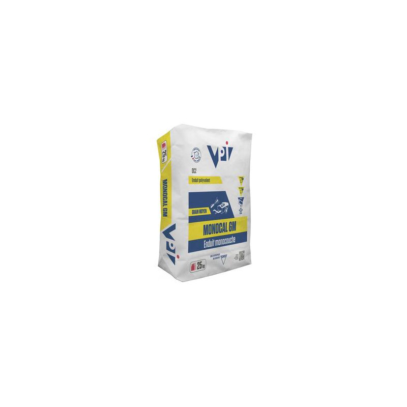 Enduit tous coloris MONOCAL GM 25Kg Enduit tous coloris MONOCAL GM 25Kg